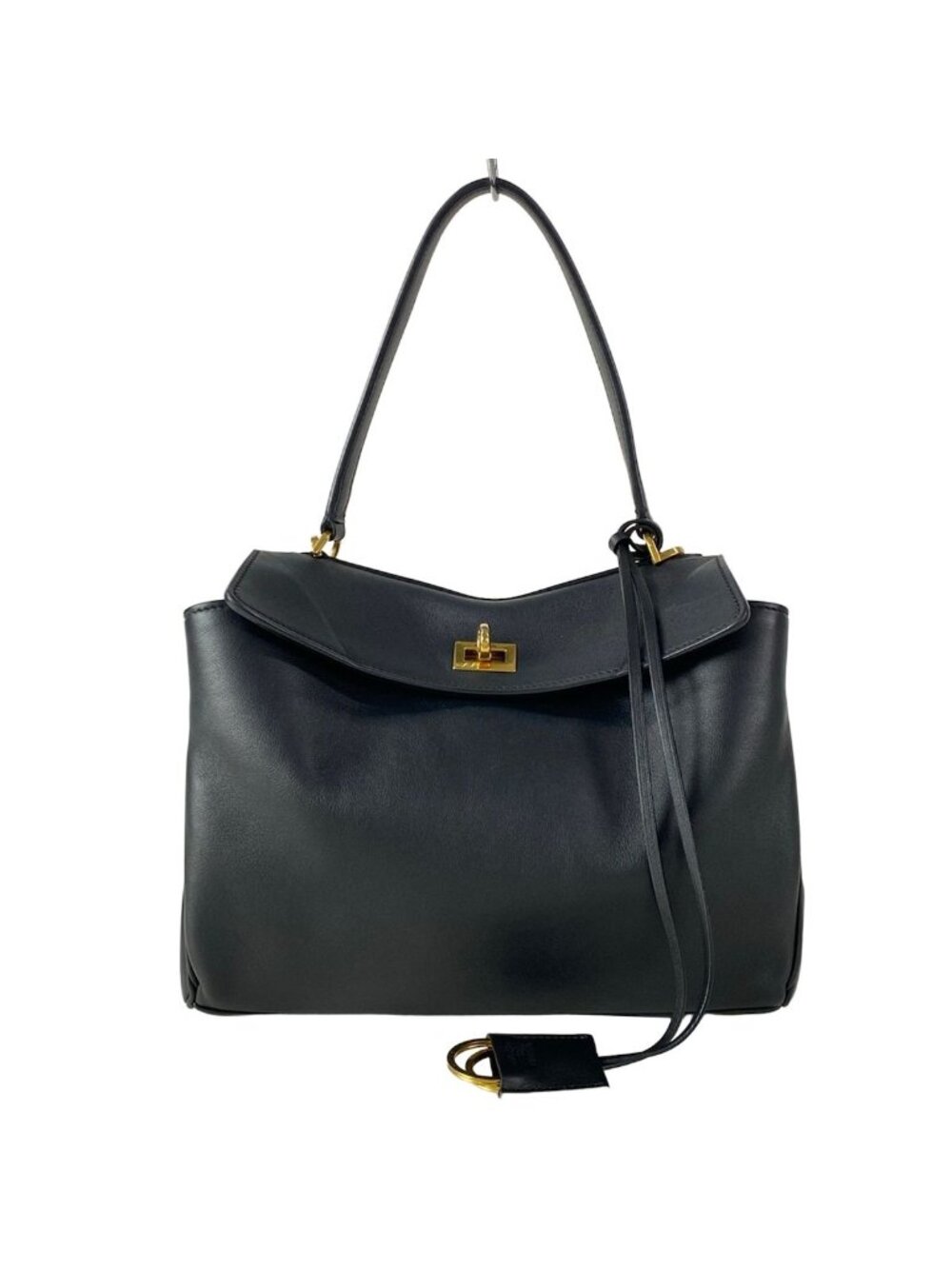 Balenciaga Handbag Rodeo Small Black Leather